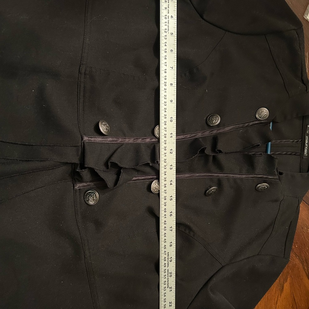Maurices Plus size Ruffled blazer - Picture 5 of 10